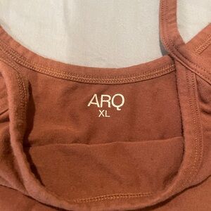 ARQ brown cami tank XL